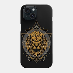 Lion / Urban Streetwear / Lion and Ornaments Phone Case