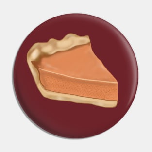 A Slice of Pie- Pumpkin Pie Pin