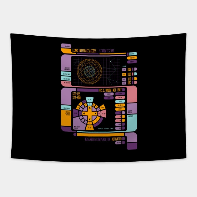 Okudagram Tapestry by tomburns