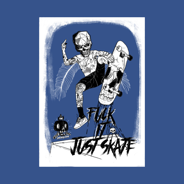 Disover fuck it - Skateboard - T-Shirt