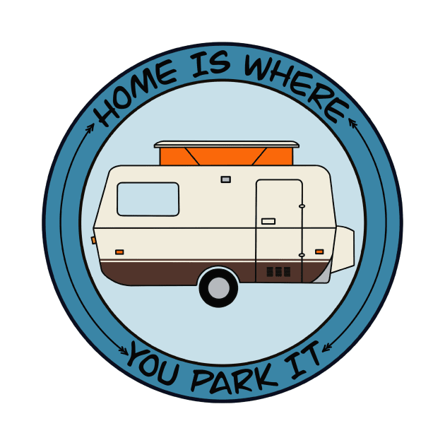 Home Is Where You Park It - Eriba Troll/Pan by EribaArt