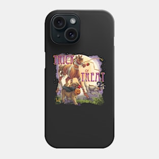 Trick or Treat Halloween Animals Phone Case