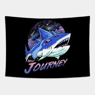 space shark Tapestry