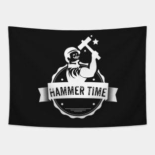 Hammer Time - Funny Blacksmith Tapestry