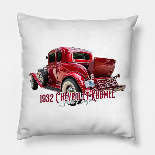 1932 Chevrolet Rumble Seat Coupe Pillow by Gestalt Imagery