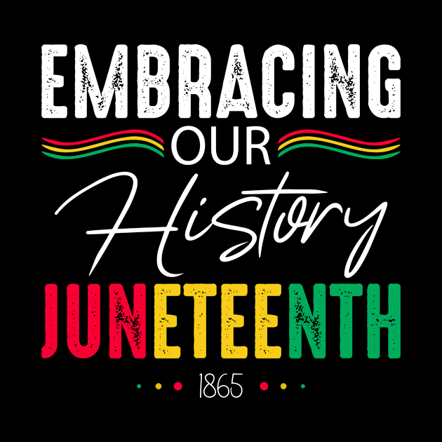 Embracing Our History Juneteenth 1865 by loveshop