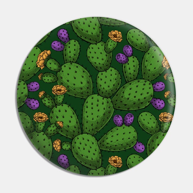 Flowering opuntia Pin by katerinamk