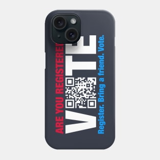 Vote QR Code Vote.org Election Phone Case