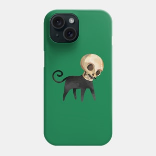 Skull Cat Phone Case