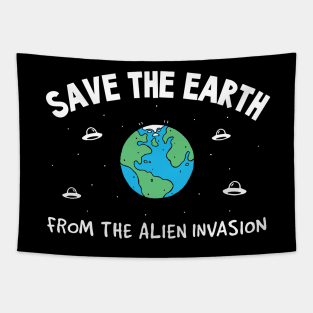 Save Earth Tapestry