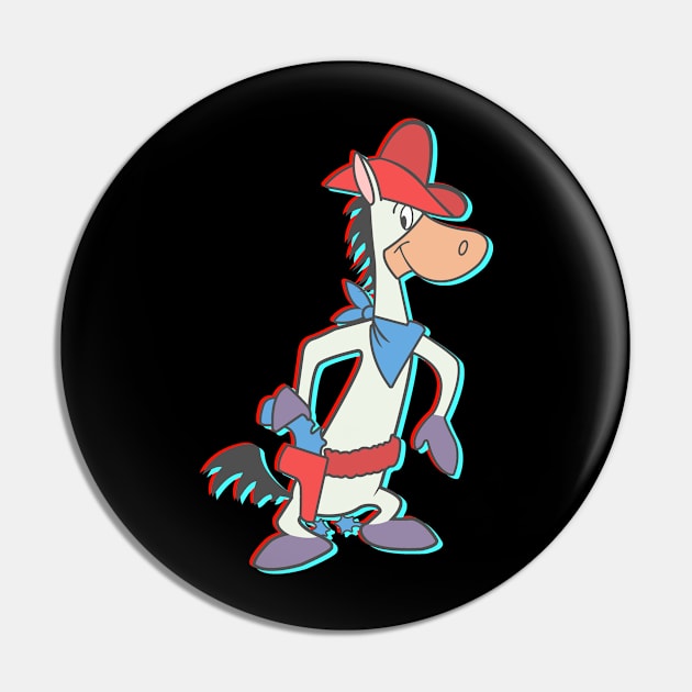 Quick Draw McGraw - 3D Pin by LuisP96