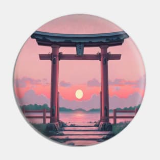 Torii Gate - Lofi Aesthetic Pin