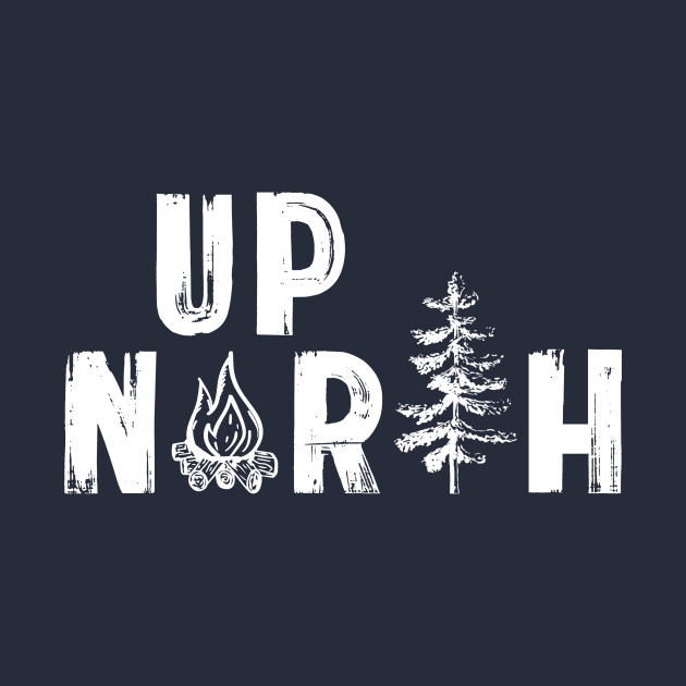 Campfires Up North in the Woods by GreatLakesLocals