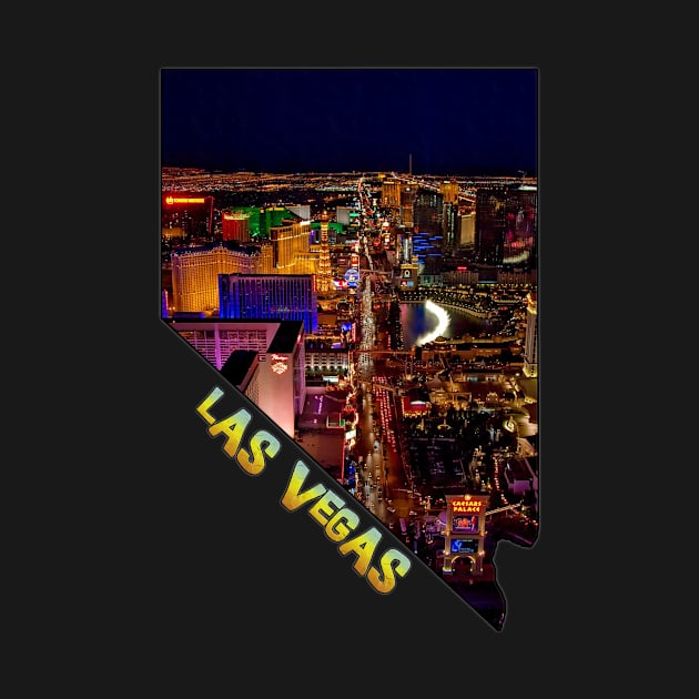 Nevada State Outline (Las Vegas) by gorff