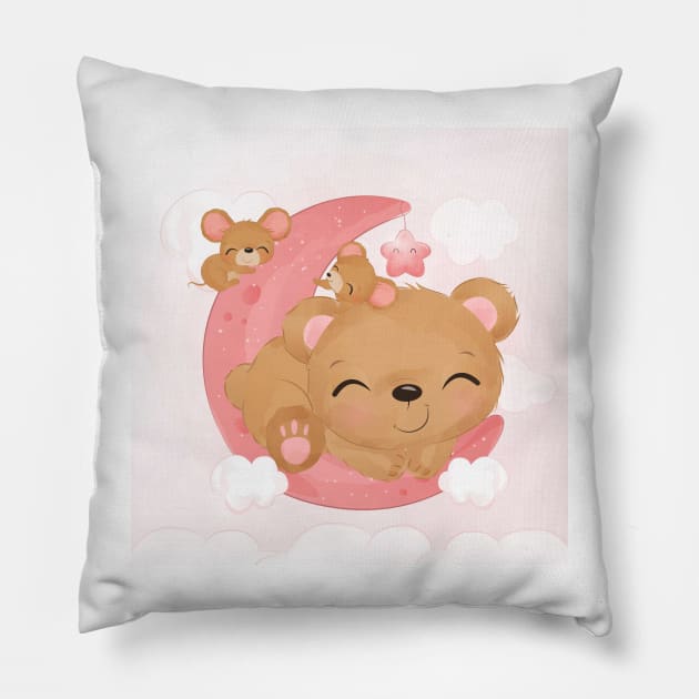 mouse Pillow by O2Graphic