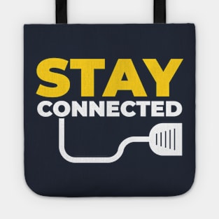 Stay Connected with Cable Tote