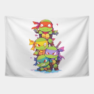 chibi tmnt Tapestry