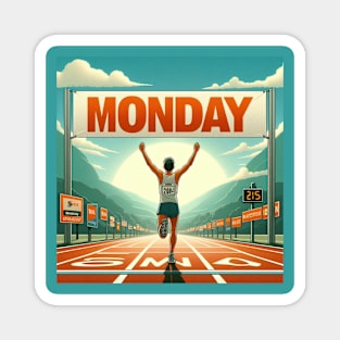 Marathon Monday Magnet