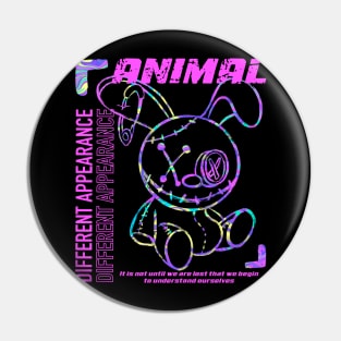 ANIMAL DIFFERENT APPEARANCE Pin