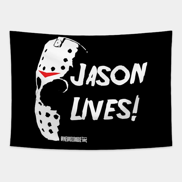 Jason Lives! Tapestry by neurozombie