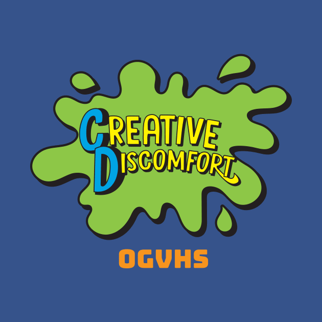 Creative Discomfort - Blue Team T-Shirt by ogvhs