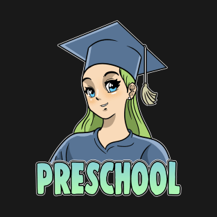 Anime Otaku Kawaii Preschool First Grade T-Shirt