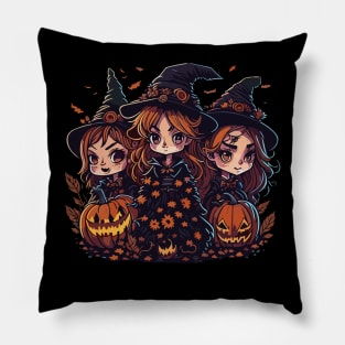 Halloween witches Pillow