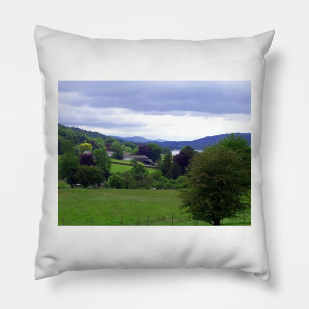 Outgate view Pillow by tomg