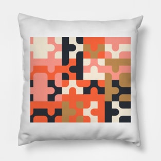 Geometric abstract pattern Pillow