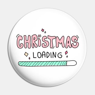 christmas is loading Pin