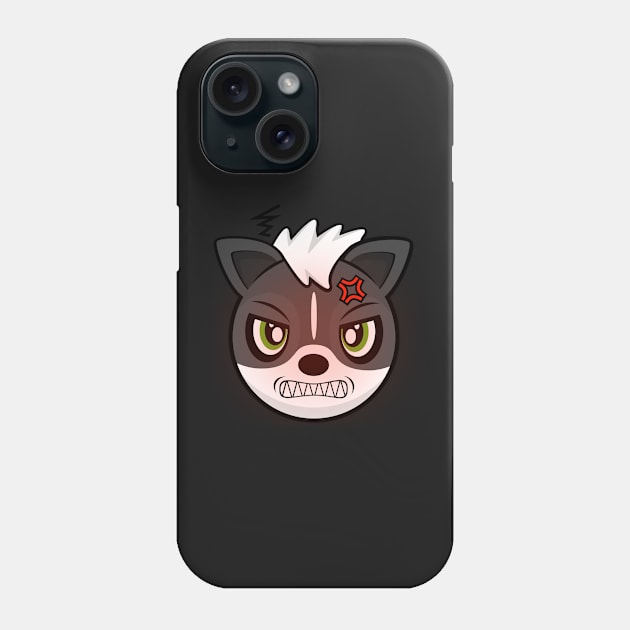 Angry Skunk Melville Phone Case by MOULE