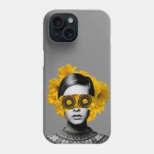 Sunflower vision Phone Case