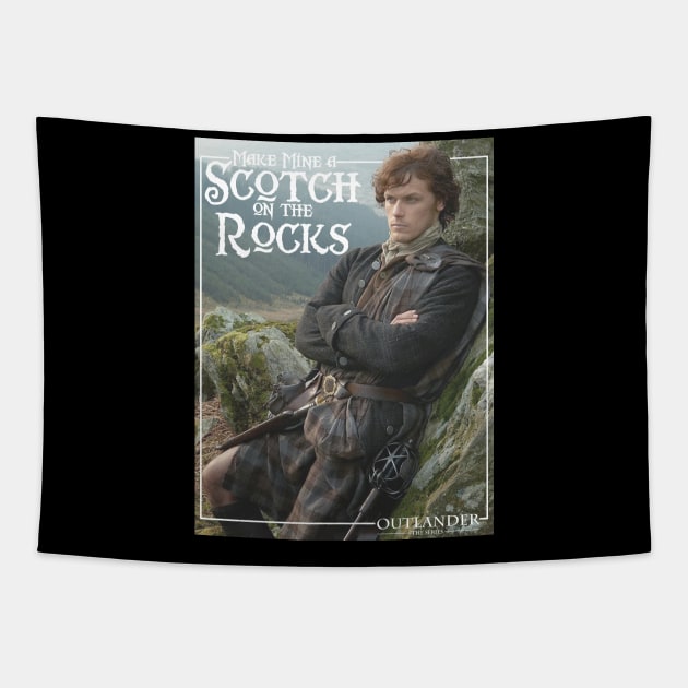 Outlander Scotch On The Rocks Adult Tapestry by devanpm