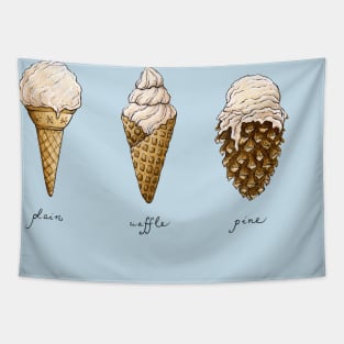 Ice-Cream Cones Tapestry