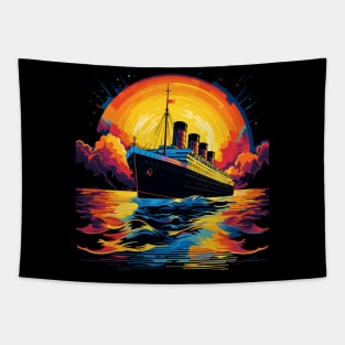 Retro Titanic Men Women Kids Vintage Titanic Tapestry