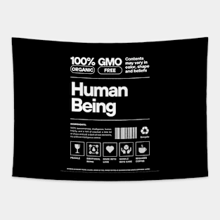 Organic Human Being Artwork - Embrace Nature with this 100% Organic, GMO Free Design Tapestry