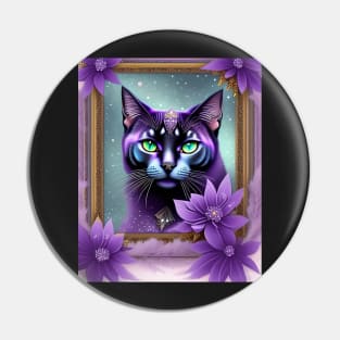 Magical Burmese Cat Pin