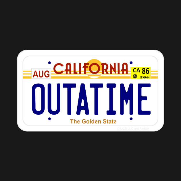 OUTATIME - Back to the Future by mikepod