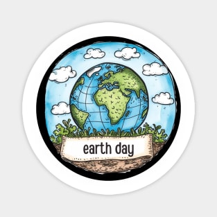 Earth day Magnet