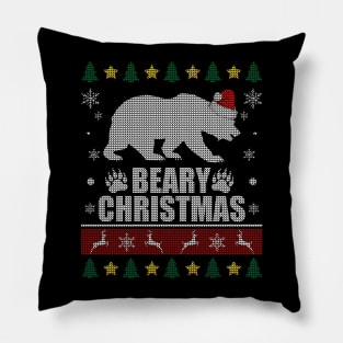 Beary Christmas Gay Bear Pillow