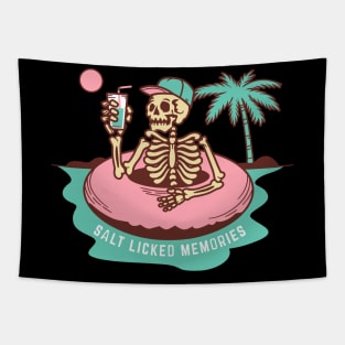 Salt Licked Memories | Pink Variant Tapestry