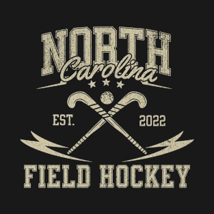 Vintage North Carolina Field Hockey Champions 2022 T-Shirt