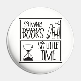 so many books so little time Pin