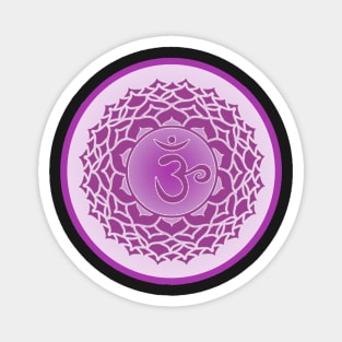 The Purple Haze of the Crown Chakra- Blue Magnet