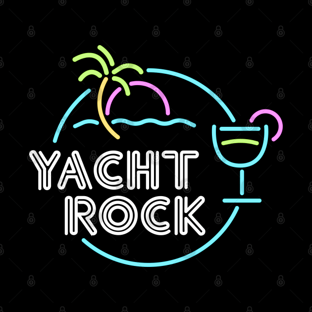 Cocktail Hour Yacht Rock design by Vector Deluxe