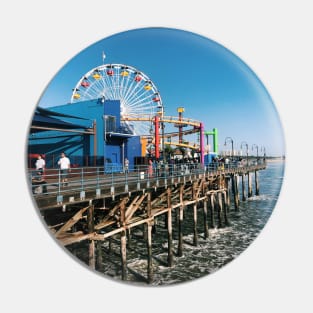 Santa Monica Pier Amusement Park Pin