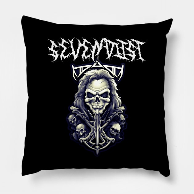 sevendust Pillow by RAZOR FORCE