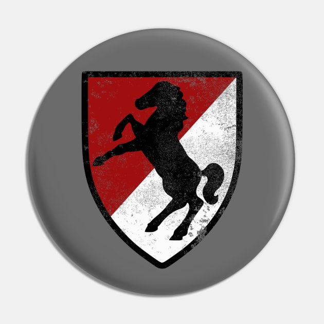 11th Armored Cavalry Regiment (distressed) Pin by Firemission45