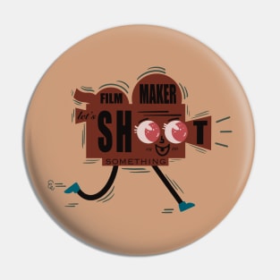 Running Camera illustration Pin