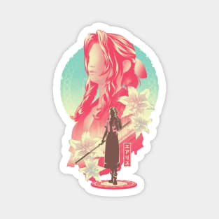 The Flower Girl v2 Magnet